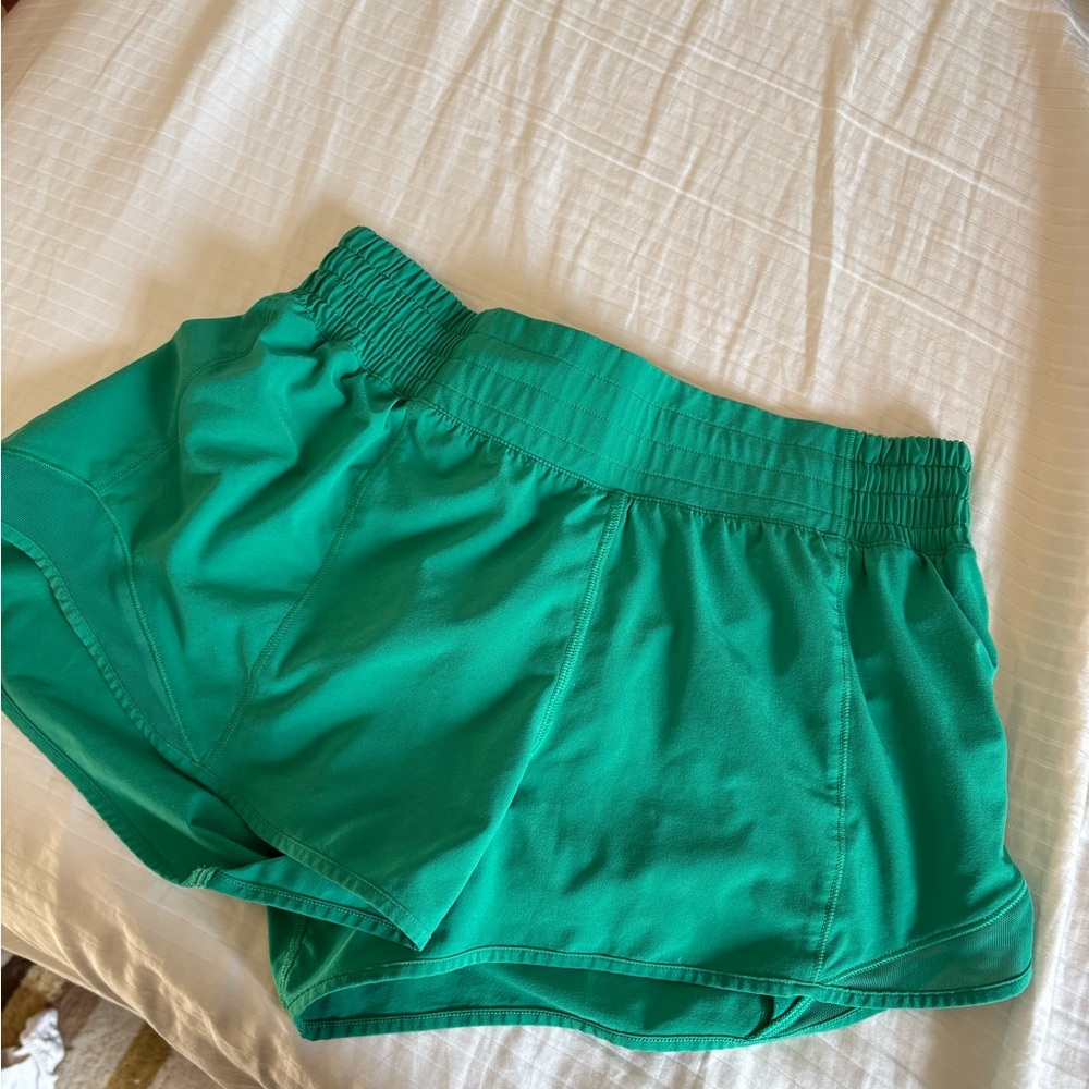 Kelly Green Lululemon Shorts